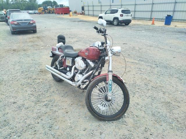 1HD1GEV1X2Y322033 - 2002 HARLEY-DAVIDSON FXDWG BURGUNDY photo 1