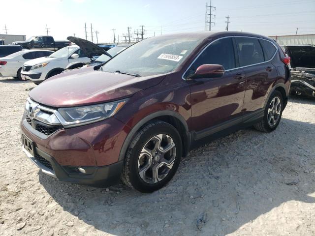 7FARW1H85JE022895 - 2018 HONDA CR-V EXL RED photo 1