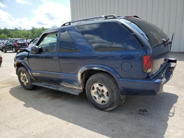 1GNCT18X94K141159 - 2004 CHEVROLET BLAZER BLUE photo 2