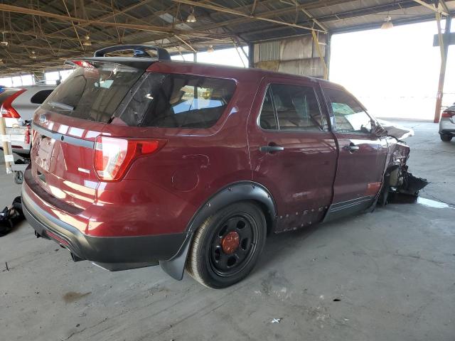1FM5K8AR4HGB15954 - 2017 FORD EXPLORER POLICE INTERCEPTOR 勃艮第红 照片 3