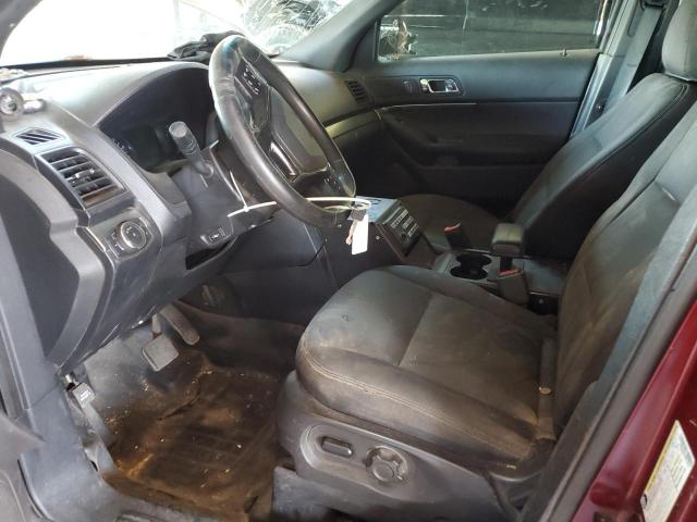 1FM5K8AR4HGB15954 - 2017 FORD EXPLORER POLICE INTERCEPTOR 勃艮第红 照片 7