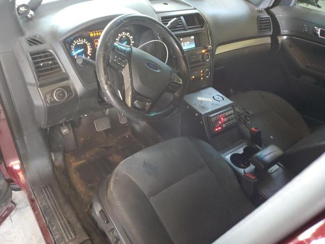 1FM5K8AR4HGB15954 - 2017 FORD EXPLORER POLICE INTERCEPTOR 勃艮第红 照片 8