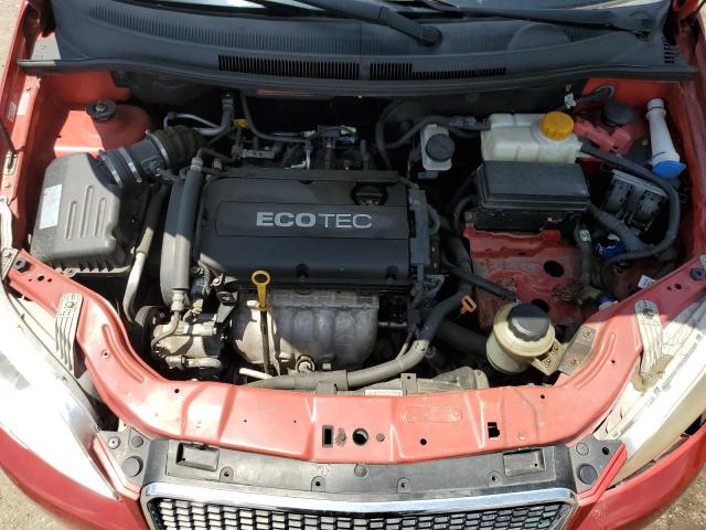 KL1TD66E79B617413 - 2009 CHEVROLET AVEO LS 红色 照片 11