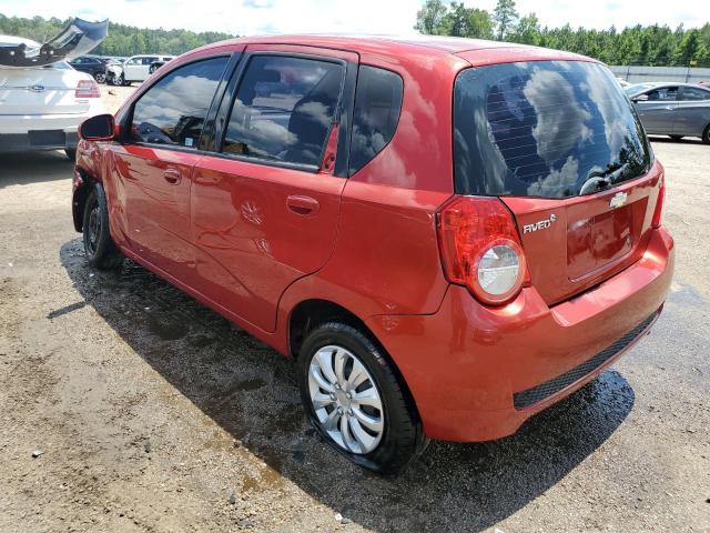 KL1TD66E79B617413 - 2009 CHEVROLET AVEO LS 红色 照片 2