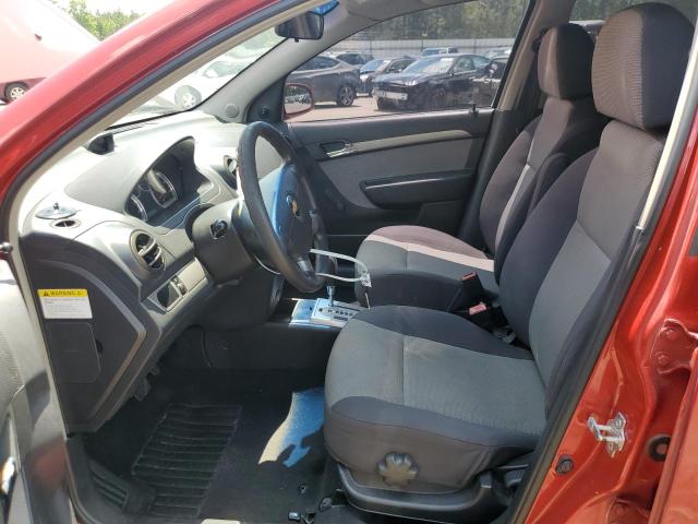 KL1TD66E79B617413 - 2009 CHEVROLET AVEO LS 红色 照片 7