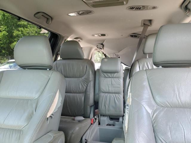 5FNRL3H7XAB001192 - 2010 HONDA ODYSSEY EXL SILVER photo 10