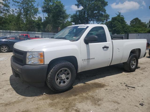 1GCEC14XX8Z118431 - 2008 CHEVROLET SILVERADO C1500 WHITE photo 1