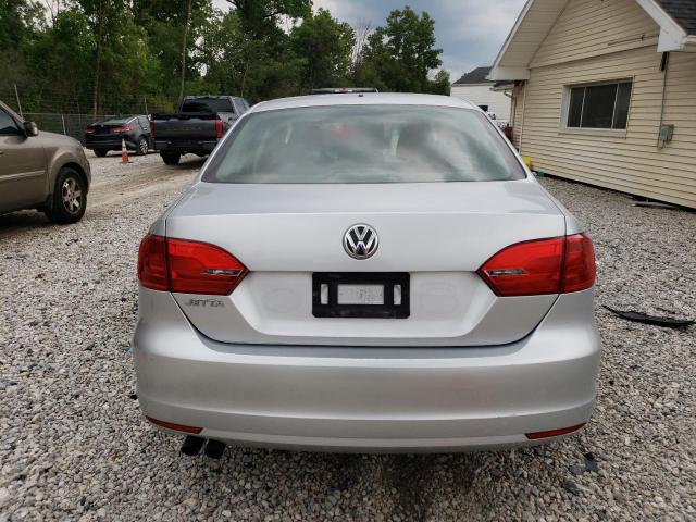 3VW2K7AJ4EM332978 - 2014 VOLKSWAGEN JETTA BASE Gris photo 6