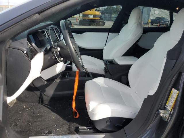 5YJSA1E29HF213466 - 2017 TESLA MODEL S GRAY photo 7