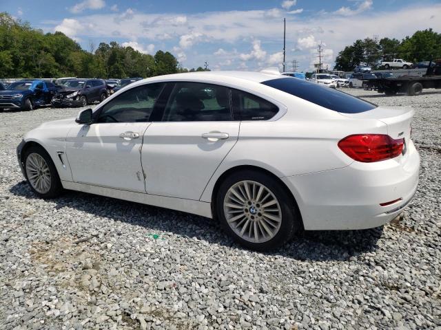 WBA4A7C54FD415609 - 2015 BMW 428 XI GRAN COUPE WHITE photo 2