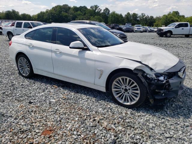 WBA4A7C54FD415609 - 2015 BMW 428 XI GRAN COUPE WHITE photo 4