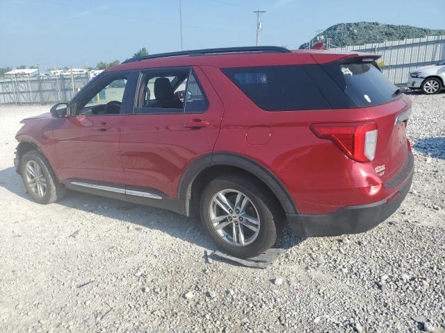 1FMSK7DH7LGA22824 - 2020 FORD EXPLORER XLT Rojo foto 2