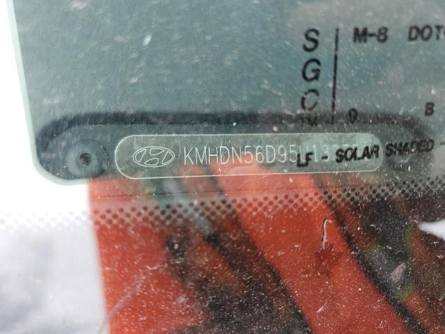 KMHDN56D95U133751 - 2005 HYUNDAI ELANTRA GLS BLACK photo 12