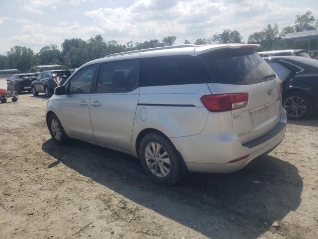 KNDMB5C18G6106328 - 2016 KIA SEDONA LX SILVER photo 2