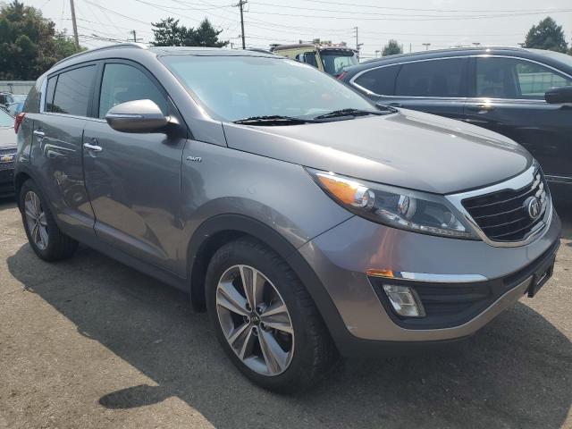 KNDPCCA63E7598612 - 2014 KIA SPORTAGE SX GRAY photo 4