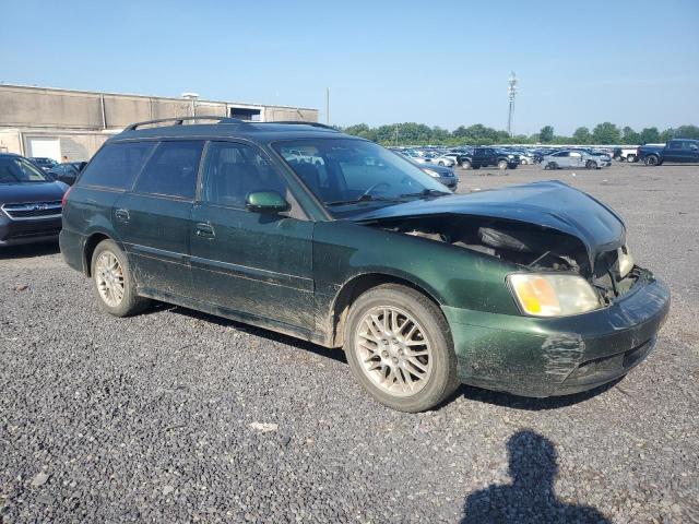 4S3BH635237305104 - 2003 SUBARU LEGACY L GREEN photo 4