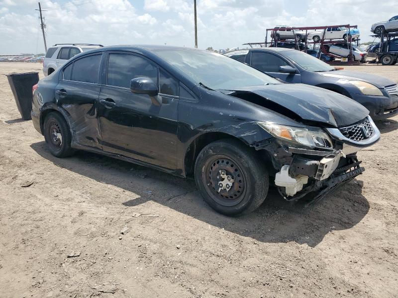 2HGFB2F52DH570135 - 2013 HONDA CIVIC LX BLACK photo 4