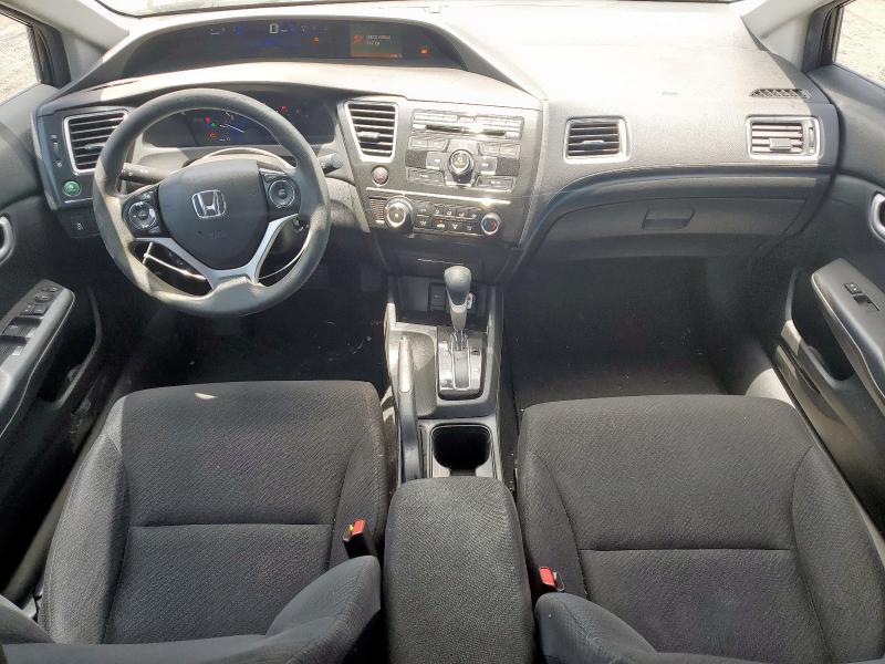 2HGFB2F52DH570135 - 2013 HONDA CIVIC LX BLACK photo 8