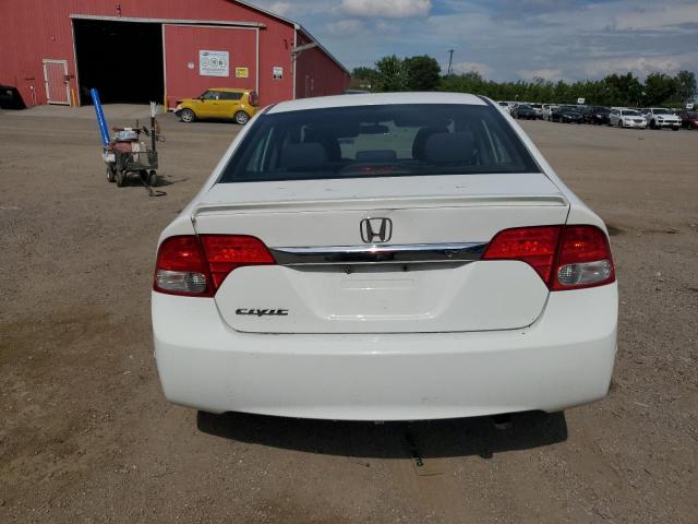 2HGFA1F68AH560467 - 2010 HONDA CIVIC LX-S თეთრი ფოტო 6