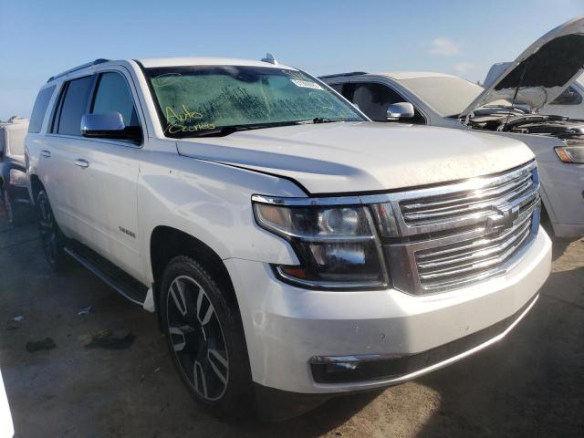 1GNSKCKC0JR384197 - 2018 CHEVROLET TAHOE K1500 PREMIER WHITE photo 1