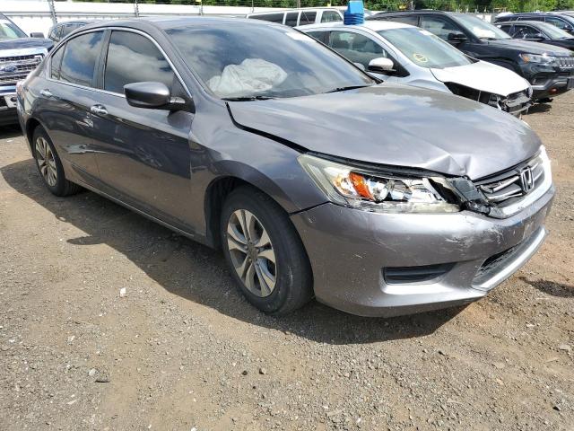 1HGCR2F37EA047089 - 2014 HONDA ACCORD LX GRAY photo 4