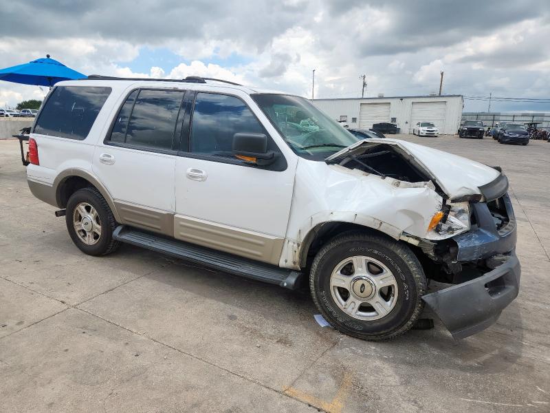 1FMRU17WX3LA15051 - 2003 FORD EXPEDITION EDDIE BAUER WHITE photo 4