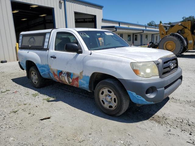 5TENX22N87Z463472 - 2007 TOYOTA TACOMA WHITE photo 4