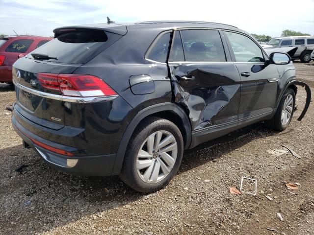 1V2KE2CA1NC227244 - 2022 VOLKSWAGEN ATLAS CROS SE Черный фото 3