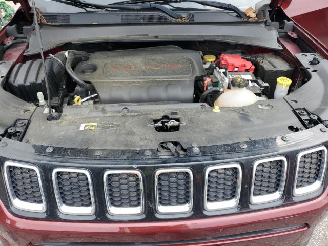 3C4NJCBB1MT526911 - 2021 JEEP COMPASS LATITUDE 红色 照片 11