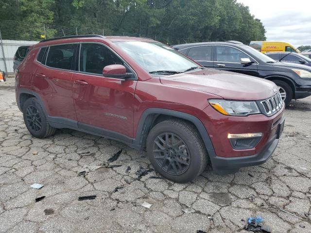 3C4NJCBB1MT526911 - 2021 JEEP COMPASS LATITUDE 红色 照片 4