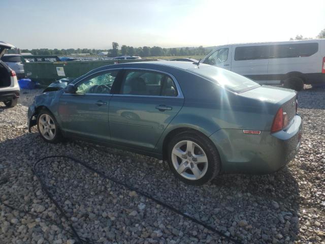 1G1ZG57B49F256815 - 2009 CHEVROLET MALIBU LS TEAL photo 2