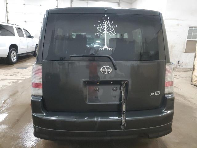 JTLKT324564120318 - 2006 TOYOTA SCION XB CHARCOAL photo 6