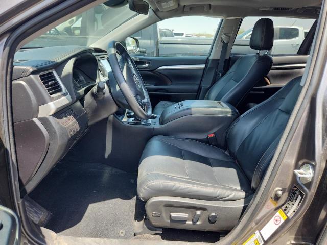 5TDJZRFH1JS871628 - 2018 TOYOTA HIGHLANDER SE GRAY photo 7