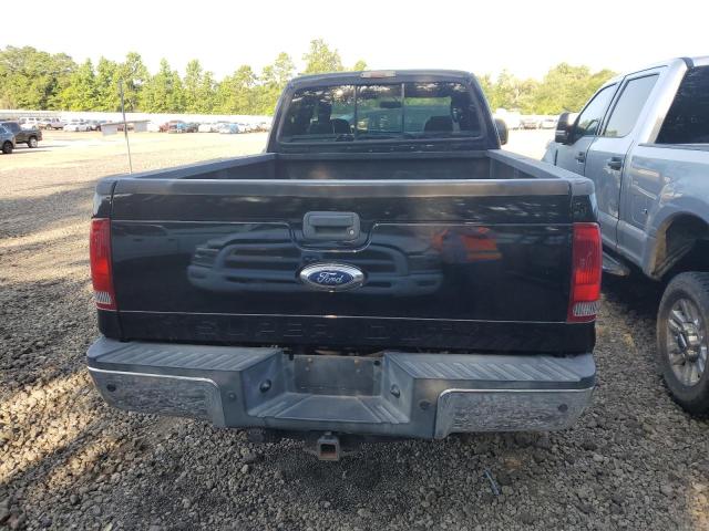 1FTWW31P87EA09984 - 2007 FORD F350 SRW SUPER DUTY BLACK photo 6