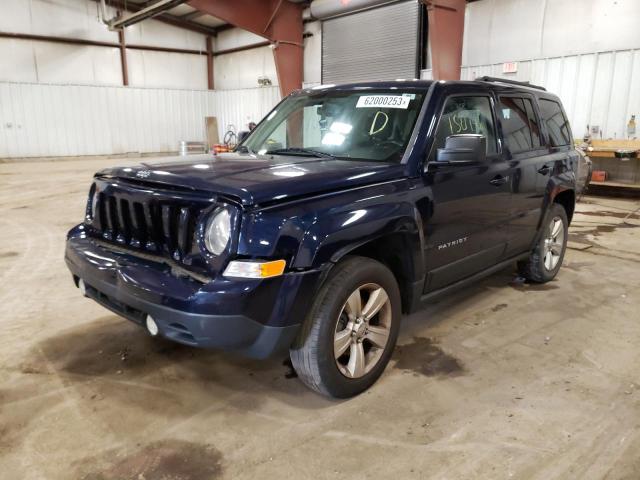 1C4NJRFB3GD654011 - 2016 JEEP PATRIOT LATITUDE BLUE photo 1