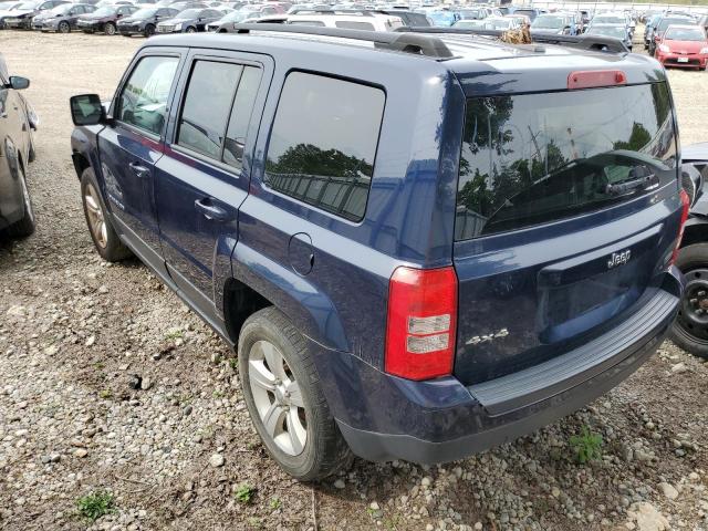 1C4NJRFB3GD654011 - 2016 JEEP PATRIOT LATITUDE BLUE photo 2