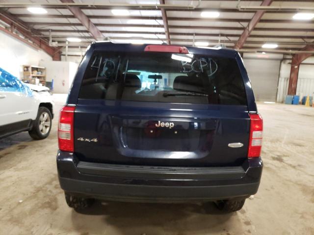 1C4NJRFB3GD654011 - 2016 JEEP PATRIOT LATITUDE BLUE photo 6