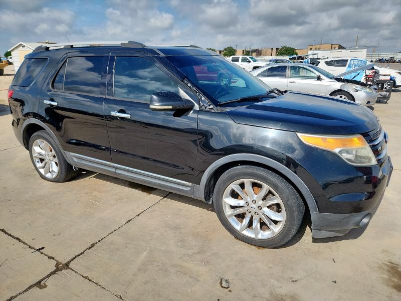 1FM5K7F88DGA92781 - 2013 FORD EXPLORER LIMITED Schwarz Foto 4