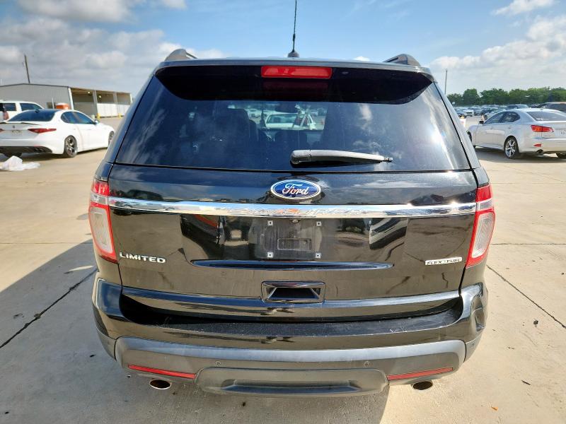 1FM5K7F88DGA92781 - 2013 FORD EXPLORER LIMITED Schwarz Foto 6