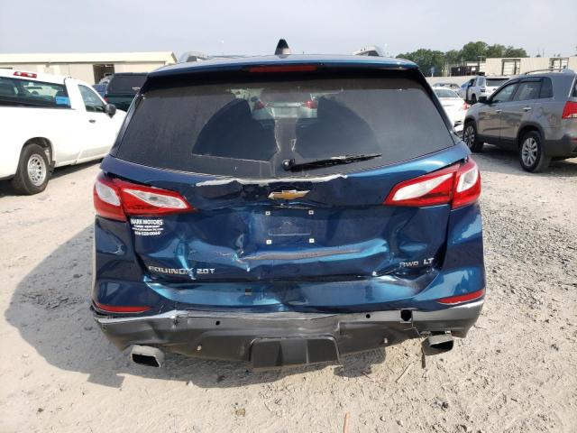 3GNAXVEX0LL223897 - 2020 CHEVROLET EQUINOX LT BLUE photo 6