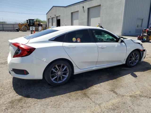 19XFC1F77KE006688 - 2019 HONDA CIVIC EXL WHITE photo 3