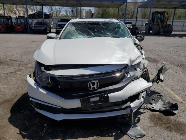19XFC1F77KE006688 - 2019 HONDA CIVIC EXL WHITE photo 5