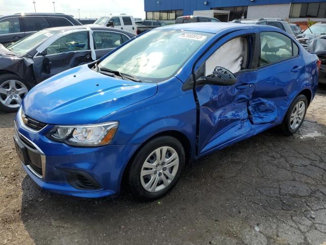 1G1JB5SB0K4102395 - 2019 CHEVROLET SONIC LS BLUE photo 1