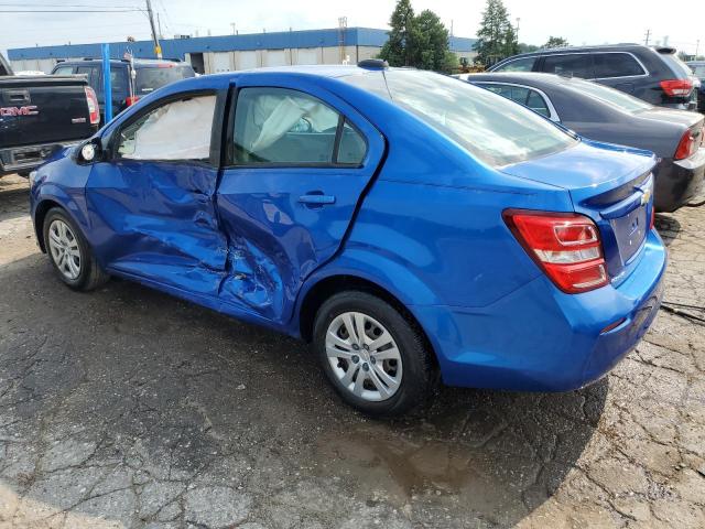 1G1JB5SB0K4102395 - 2019 CHEVROLET SONIC LS BLUE photo 2