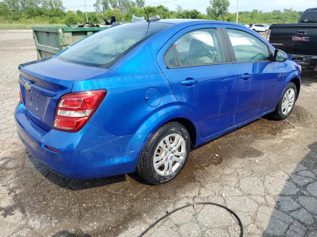 1G1JB5SB0K4102395 - 2019 CHEVROLET SONIC LS BLUE photo 3