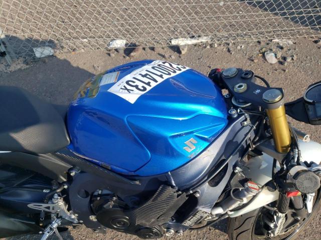 JS1GR7MA0C2101588 - 2012 SUZUKI GSX750 BLUE photo 5