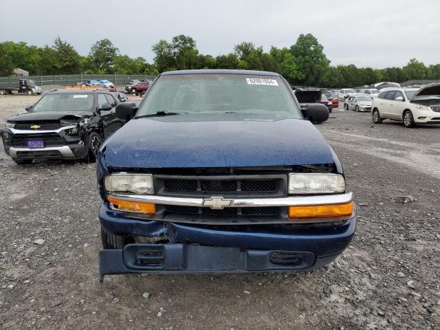 1GCCS1947YK102592 - 2000 CHEVROLET S TRUCK S10 BLUE photo 5