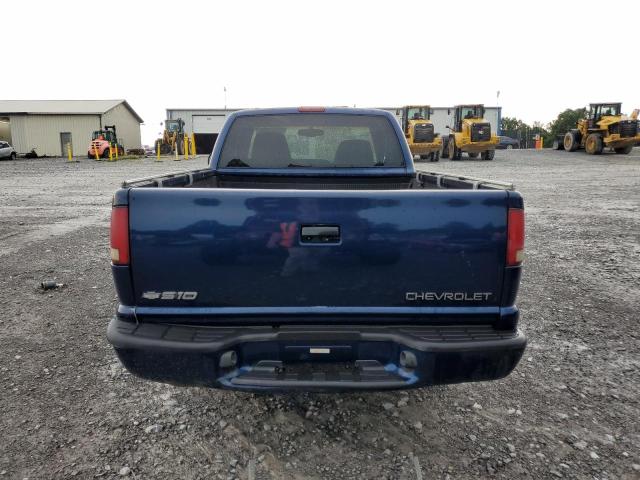 1GCCS1947YK102592 - 2000 CHEVROLET S TRUCK S10 BLUE photo 6