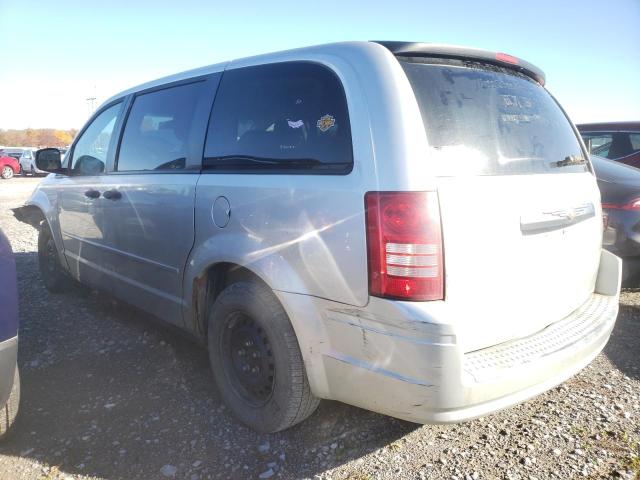 2A8HR44H88R781473 - 2008 CHRYSLER TOWN & COU LX SILVER photo 3