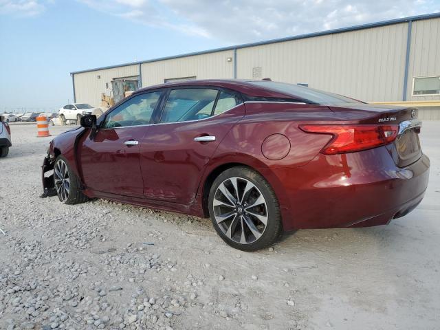 1N4AA6AP6GC433367 - 2016 NISSAN MAXIMA 3.5S MAROON photo 2